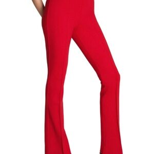 SPANX Red Supersmooth PerfectFit Ponte Micro Flare Pant